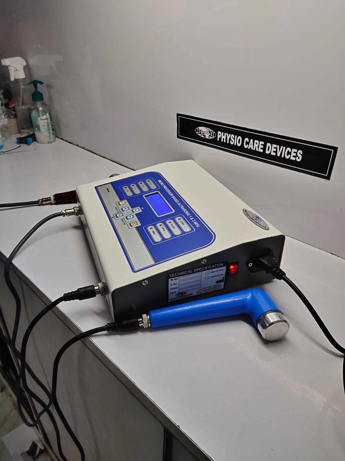 Ultrasound Machine 1 & 3 Mhz Recommended For: Muscles