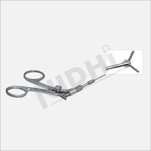 Urs Alligator Jaw Forcep - Color: Silver