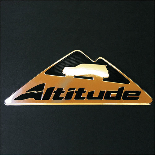 Any Customize Shape Bike Chrome Stickers