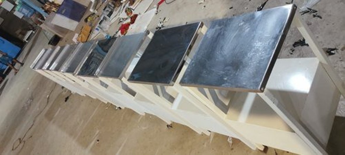 Simple Bedside Locker Hospital Trolley