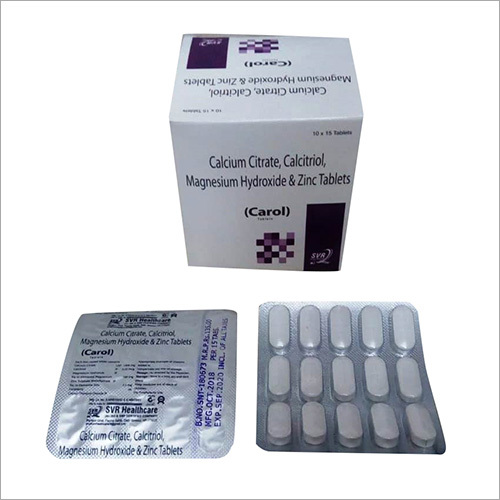 Calcium  Calcitriol Magnesium Hcl And Zinc Tablet General Medicines