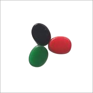 Oval Shape Glass Beads - Multicolor, Various Sizes Available | Weight As Per Requirement, Vibrant Crafting Options