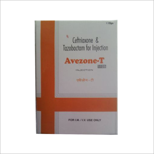 1000Mg Ceftriaxone And 125Mg Tazobactum Injection General Medicines