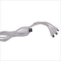 3 इन 1 मल्टी चार्जिंग केबल बॉडी मटेरियल: पीवीसी