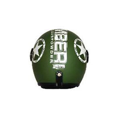 Bomber Open Face Motorcycle Helmet - Abs Plastic, Eps Foam, Size M/l/xl/2xl, Black | Aerodynamic Design, Isi Certified, Clear/tinted Polycarbonate Visor