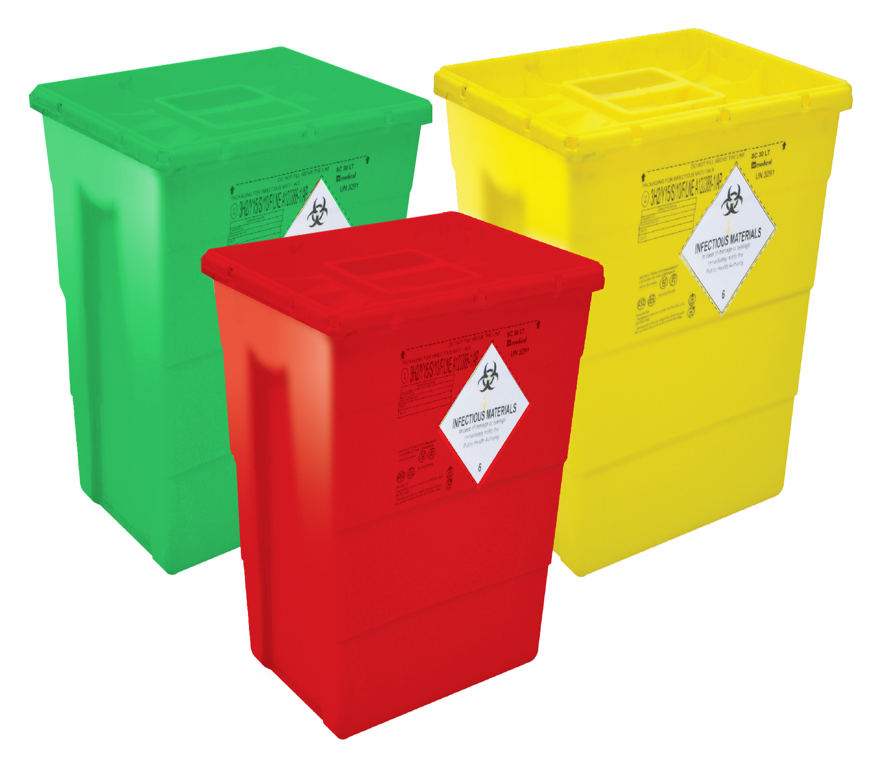 Disposable Waste Containers Capacity: 30 Liter Pcs/min