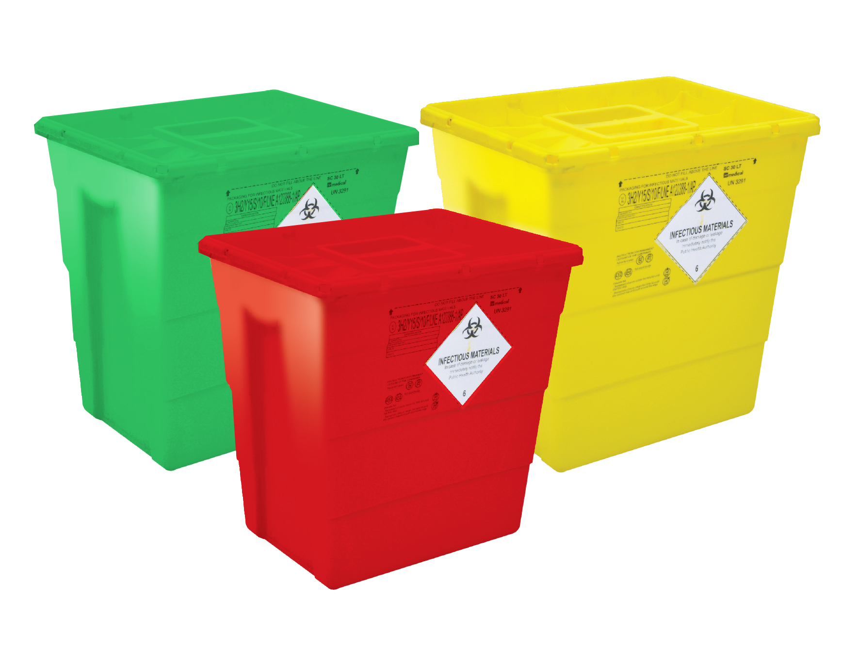 Disposable Waste Containers Capacity: 30 Liter Pcs/min