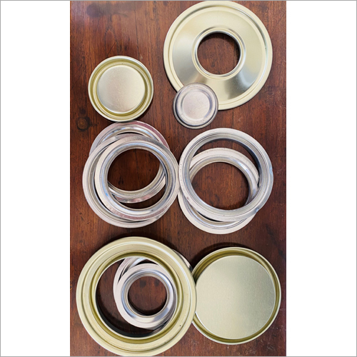 Metal Tin Lid - Durable Steel Material, Universal Size For Various Containers - Rust-resistant, Airtight Seal