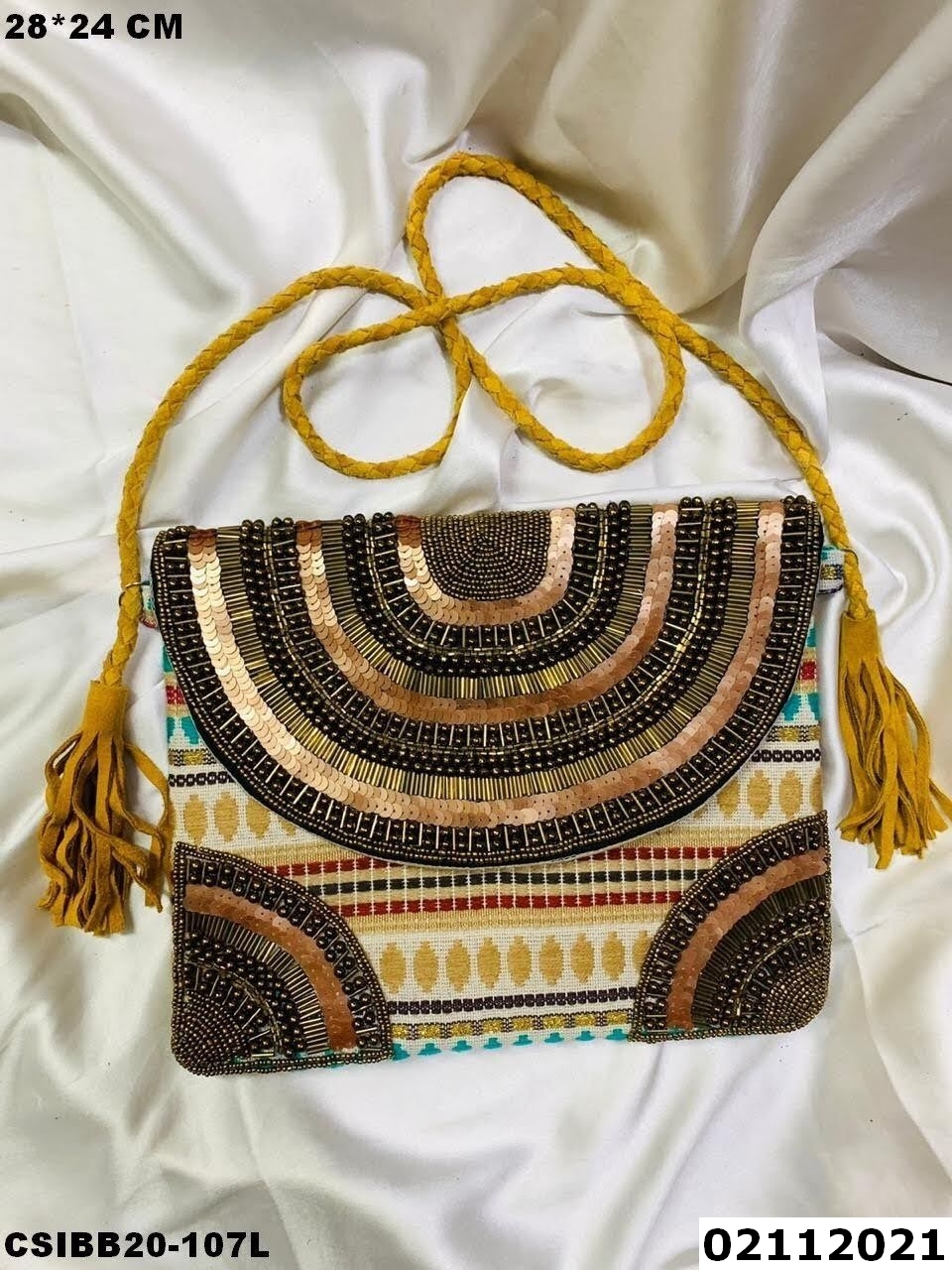 Multi Beaded Boho Bags