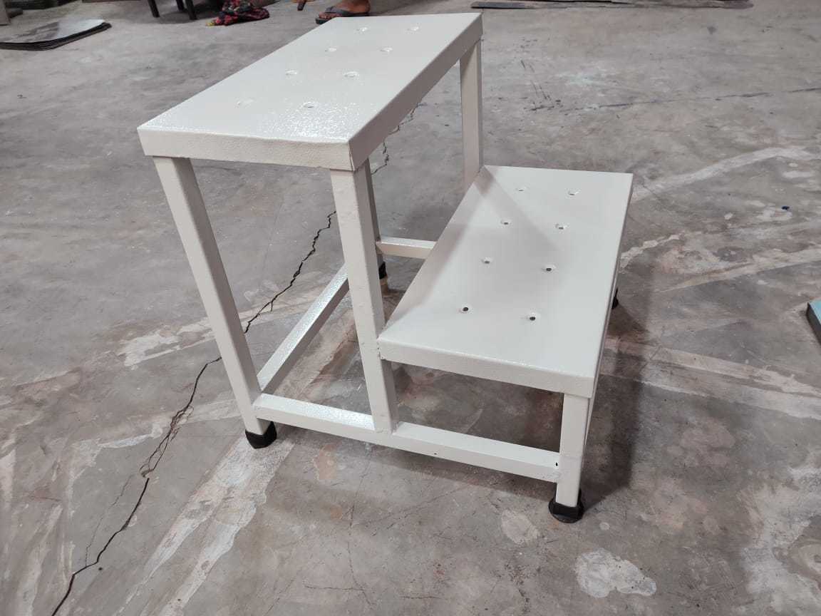 Steel Double Foot Step Stool