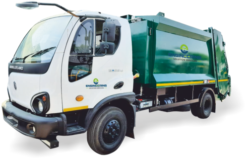7 Cum Mounted Garbage Compactor