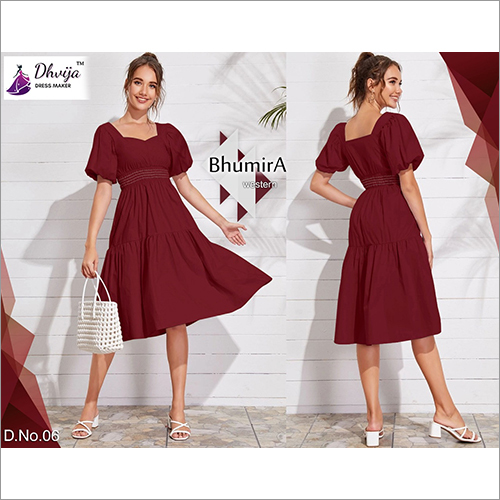 Fancy One Piece Dress - Other Material, Custom Sizes And Colors | Quality Finish, Perfect Fit, Skin Friendly