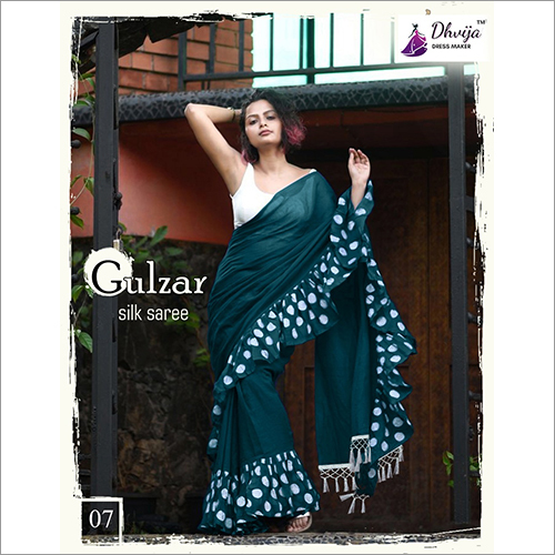 Ladies Designer Silk Saree - Cotton Silk Fabric, Luxurious and Elegant Design