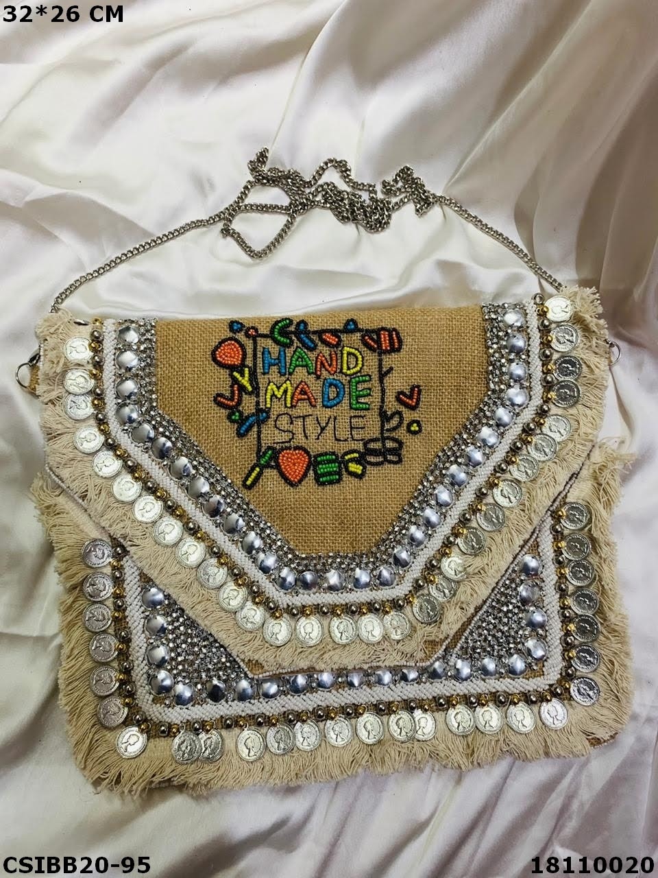 Multi Handmade Style Banjara Boho Coin Bag