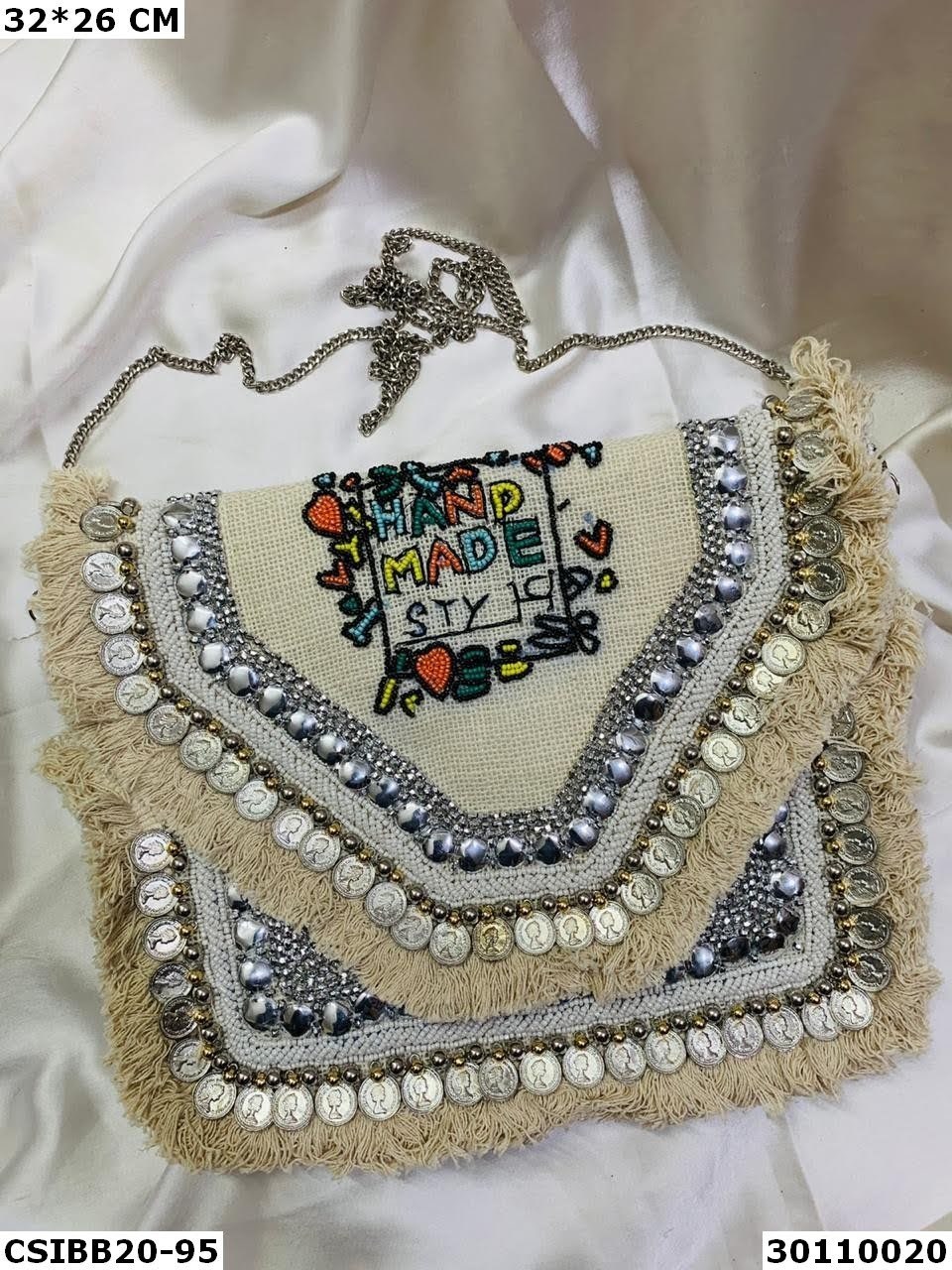 Multi Handmade Style Banjara Boho Coin Bag