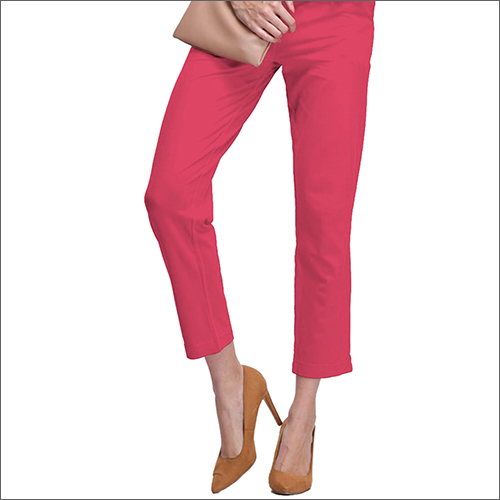 Washable Ladies Red Kurti Pants