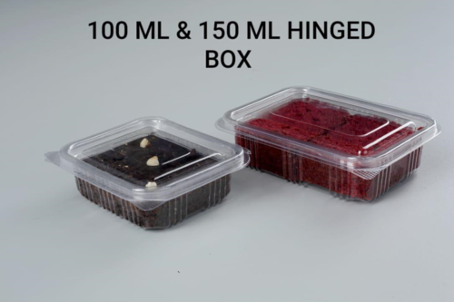 Confectionary Cake Hinged Box