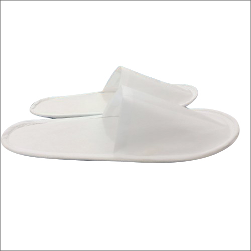 White Disposable Slipper - Terry & Non Woven Material, 3 Mm & 5 Mm Size, Unisex Design For All Seasons