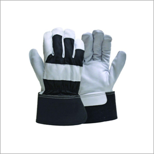 स्प्लिट नेचुरल ग्रे दस्ताने