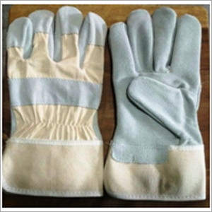 स्प्लिट नेचुरल ग्रे दस्ताने