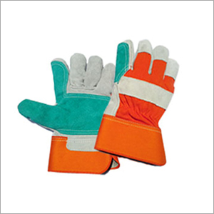 स्प्लिट नेचुरल ग्रे दस्ताने