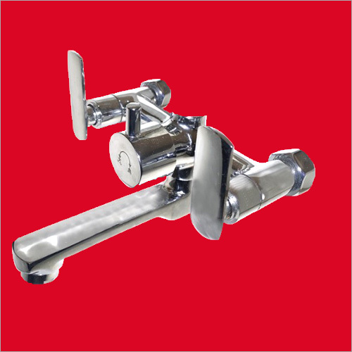 एल बेंड नल के साथ वॉल मिक्सर टेलीफोनिक