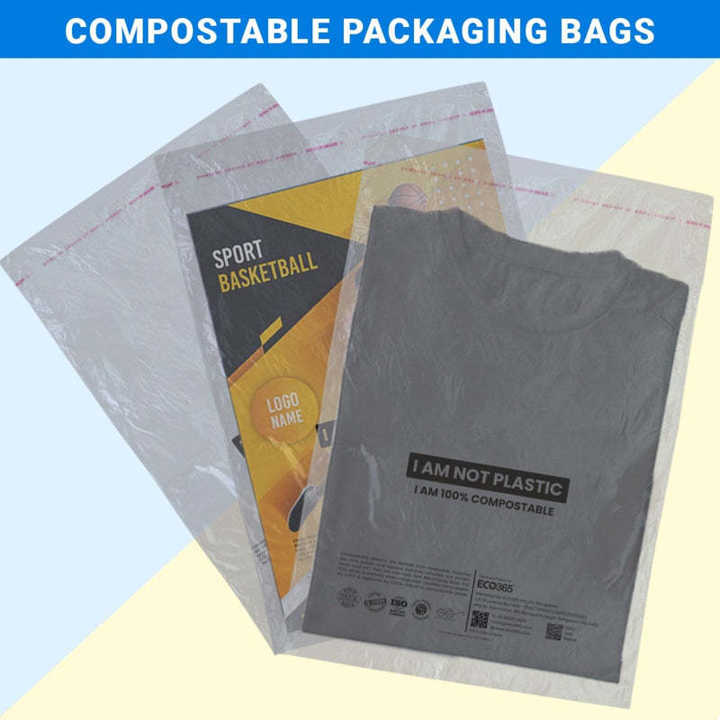 White Compostable Garment Bag
