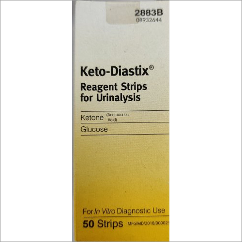 केटो डायस्टिक्स रिएजेंट स्ट्रिप्स