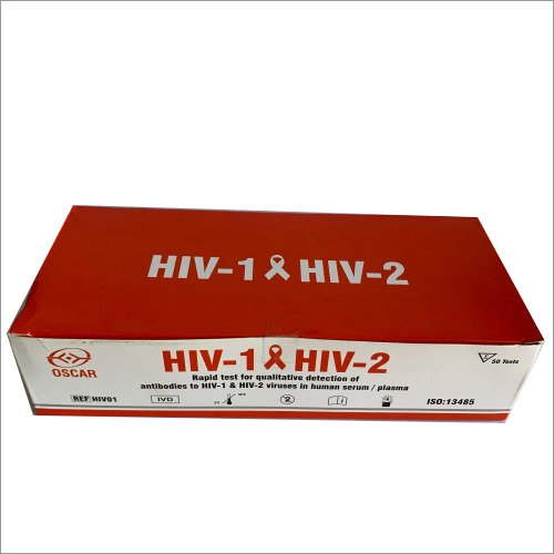 HIV-1 and HIV-2 Test Kit - High Sensitivity, Rapid Results | Accurate Diagnosis and Easy-to-Use System