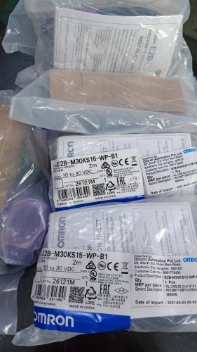E2B-M30KS15-WP-B1/PNP-NO, Omron 30MM Proximity Sensor SD 15MM,10-30VDC