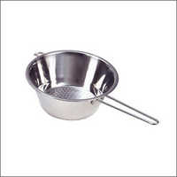 फ्लैट बॉटम सूप स्ट्रेनर साइज: कस्टमाइज़ करें