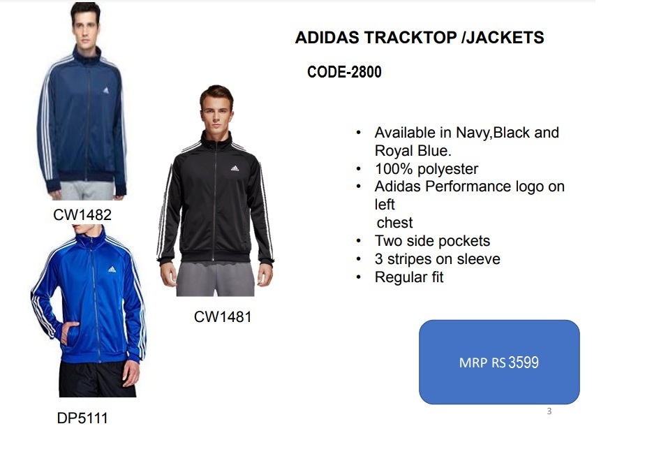 Adidas Jacket Gender: Male