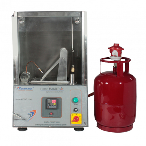 Paramount Flammability Tester - Stainless Steel, 14x11x22.5 Inch | Next Generation Design, Digital Resettable Timer, Fine Gas Control System