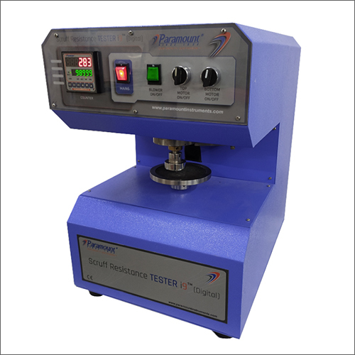 Scuff Resistance Tester i9 (Digital) - Stainless Steel & Mild Steel, 17x21.6x27.1 Inch, 50kg | Digital Pre-Set Counter, Motorised Geared Mechanism, Accurate Rubbing at 60rpm