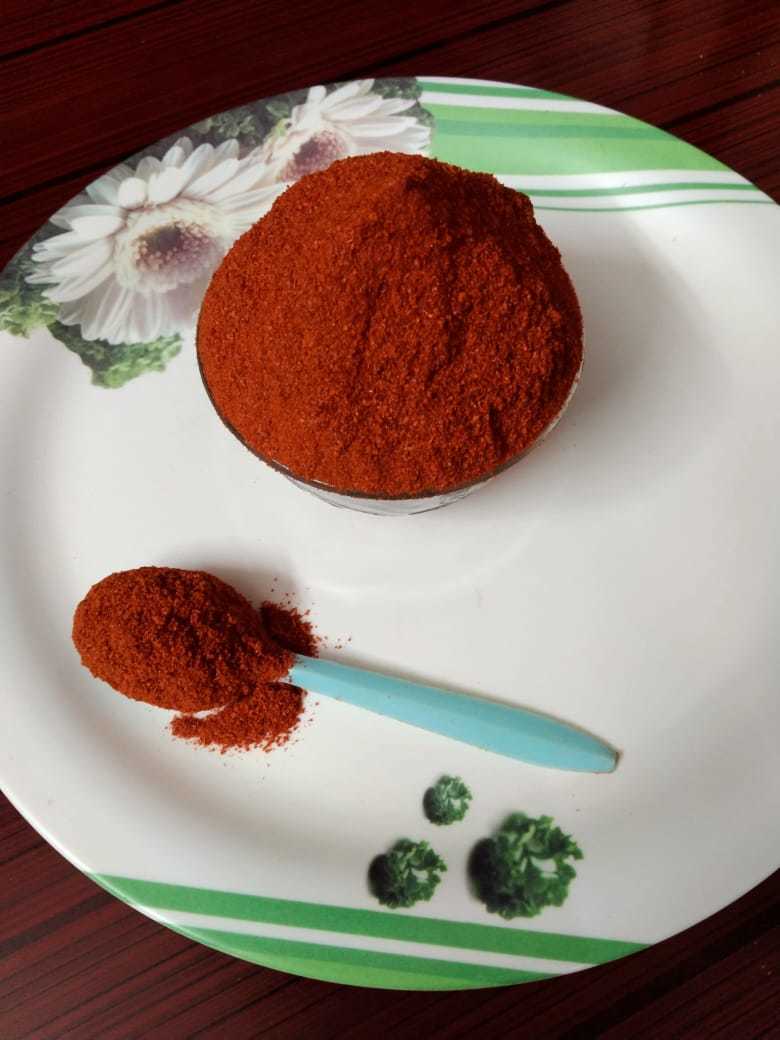 Red Chilli Powder - Food Grade, 50-500g | Bright Red Color, Teja Quality, Pure Spice Balance