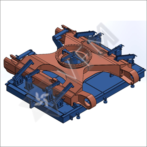 Environmental Friendly Mono-model Manual Fitup And Tackweld Fixture Excavator