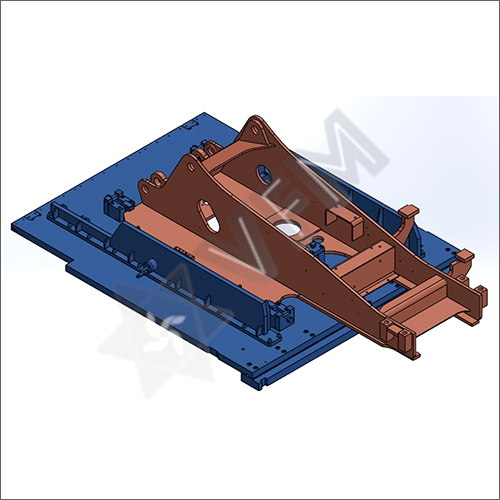 Environmental Friendly Main Center Frame Multi Model Snk-hmc Machining Fixture Excavator