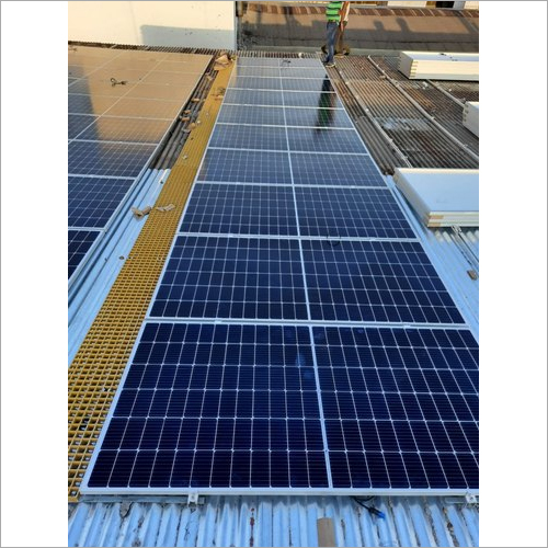 On Grid Solar Power Systems - Vikram Solar 10 Kw Off Grid Capacity for Commercial Use, Blue Color, 10-Year Warranty