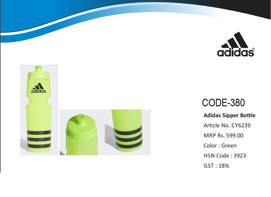 Adidas Sipper Bottle - Plastic Material, Round Shape , Vibrant Red Color