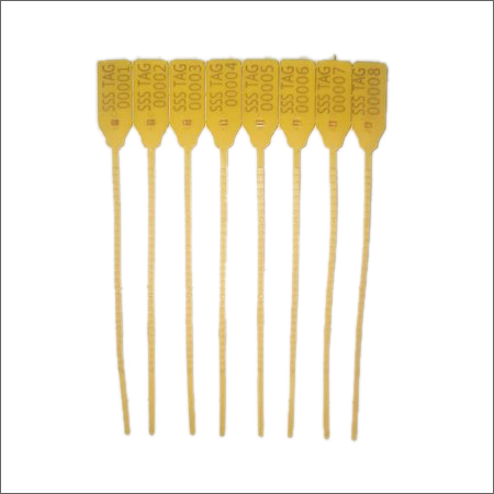 Yellow Security Seal Application: Industrial