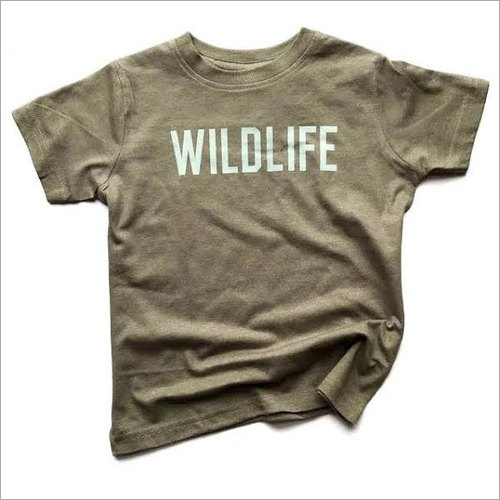 मेंस हाफ स्लीव प्रिंटेड टी शर्ट