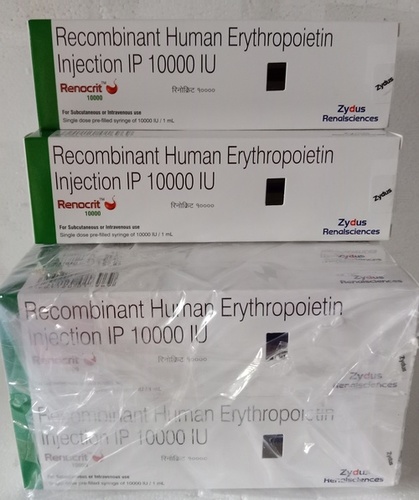 Renocrit 10000Iu Injection Ingredients: Erythropoietin