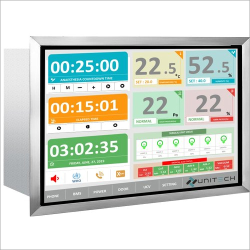 टच स्क्रीन सर्जन कंट्रोल पैनल रेटेड ऑपरेशन वोल्टेज: 230 V