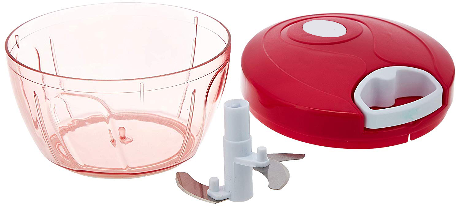 Plastic Vegetable Chopper 350ml Magenta