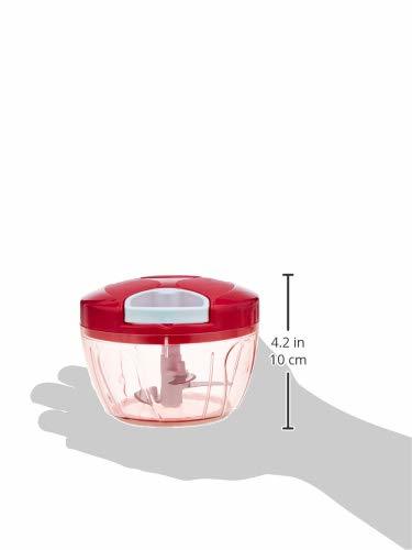 Plastic Vegetable Chopper 350ml Magenta