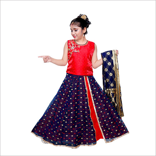 Teenage Girls Ethnic Party Wear Dress