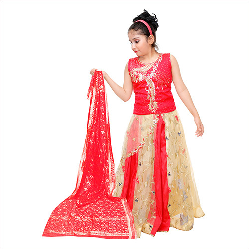 Teenage Girls Ethnic Party Wear Dress