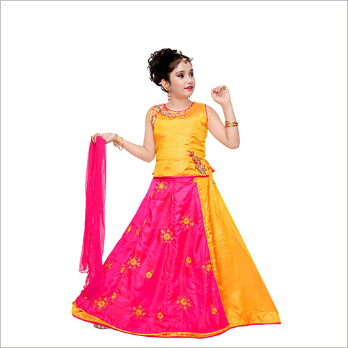 Teenage Girls Ethnic Party Wear Dress