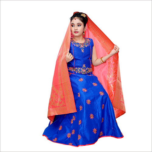 Teenage Girls Ethnic Party Wear Dress