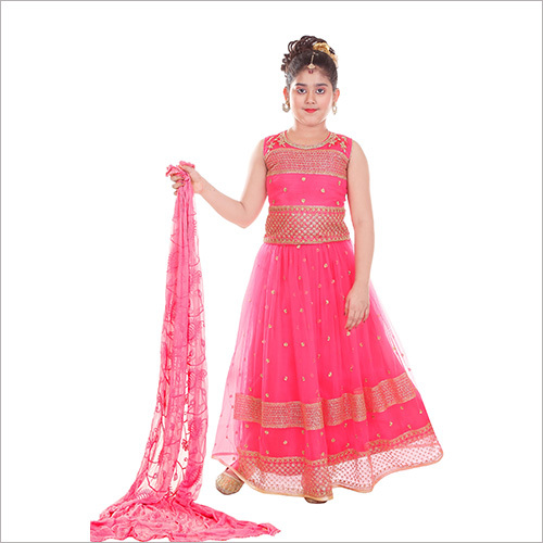 Teenage Girls Ethnic Party Wear Dress